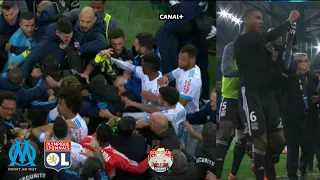 OM-OL | BAGARRE GENERALE A LA FIN DU MATCH