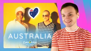 IT'S ELECTRIC FIELDS with "ONE MILKALI (ONE BLOOD)" for AUSTRALIA | Eurovision 2024 Reaction