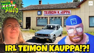 IRL Teimon Kaupalle IRL Satsumalla?!? Kesäinen pyhiinvaellus - Paulin Kesäauto w/ @PaulinPelivideot