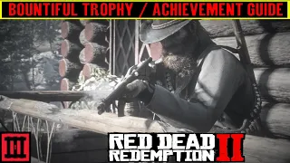 Red Dead Redemption 2 BOUNTIFUL Trophy / Achievement Guide - Easy Farming Locations