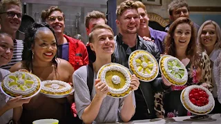 Joe Sugg Welcomes Friends To Waitress London