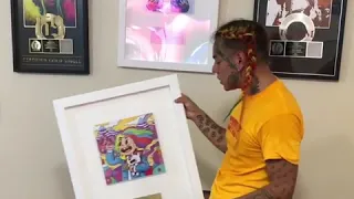 6ix9ine receives another plaque