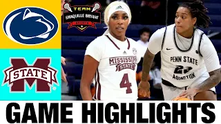 Penn State vs Mississippi State Highlights |2024 NCAA Women's Basketball Championship - Quarterfinal