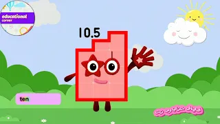 Unlock the Numberblocks decimal counting 0 to 12 @Educationalcorner110 #learntocount