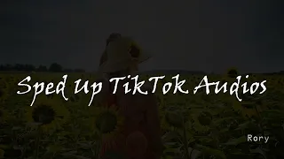 Tiktok songs sped up audios edit - part 206