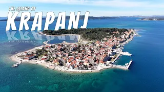 Krapanj | Aerial view of the island | DJI Air 3