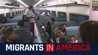 A look at migrant's journey from New Jersey to NYC | Migrants in America