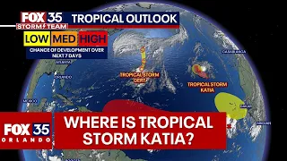 Tracking the Tropics: Tropical Storm Katia forms in the Atlantic