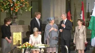 Ihre Majestät Beatrix Königin der Niederlande besucht Dresden