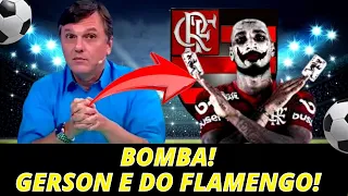 MAURO CERSAR! FAZ ANÁLISE MUITO BOA SOBRE A CONTRATAÇÃO DE GERSON  PELO FLAMENGO.