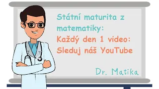 Maturita z matematiky 2020 - řešení didaktického testu | Dr. Matika