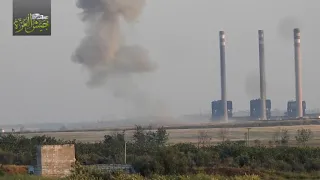 FSA fighters hit a regime BMP with a TOW causing a catastrophic explosion. 2017/05/06