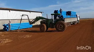 Chegando na Fazenda/tapetão caipira/mais descarregando os tubos do pivô