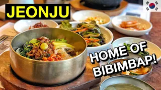 MUST TRY Foods in Jeonju, South Korea | KTX Bullet Train from Seoul | Jeonju Travel Guide