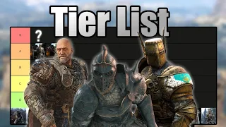 Apollyon, Daubeny & Holden, make a ForHonor tier list