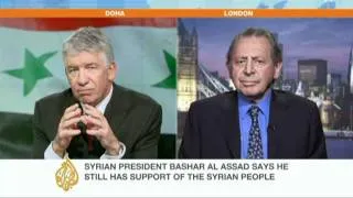 Interview: Author Patrick Seale discusses Assad speech