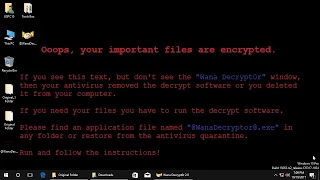 WannaCry 2017 Ransomware with AppCheck 2015