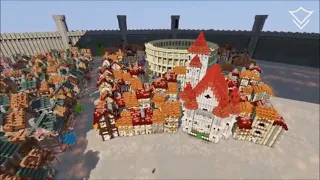 [Minecraft Time-Lapse] The City of Orario