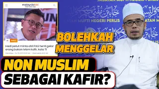 Prof Dr MAZA - Bolehkah Menggelar Non Muslim Sebagai Kafir?