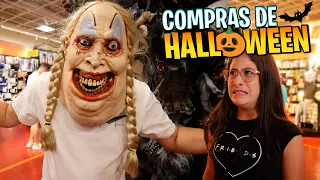 Compras de Halloween nas lojas mais assustadoras dos Estados Unidos 🎃👻 Família Maria Clara e JP