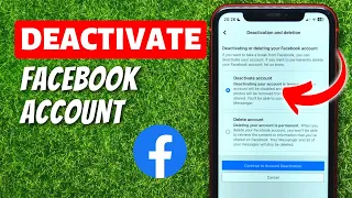 How to Deactivate Facebook Account (2023)