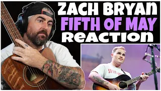 Zach Bryan - Fifth of May (Rock Artist Reaction)