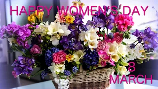 Happy women's day 8 march, Musical greeting card, Incredibly beautiful music, Magic Sounds