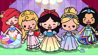 I Become Real Disney Princess 💃🏻👑 Princess Story Compilation ✨ Toca Life World | Toca Boca