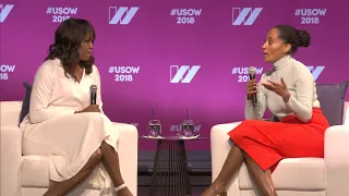 Michelle Obama & Tracee Ellis Ross in Conversation at The 2018 United State of Women Summit