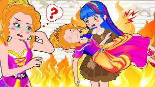 The Secret Life of Princesses | Stepmother Full Story | Hilarious Cartoon Animation