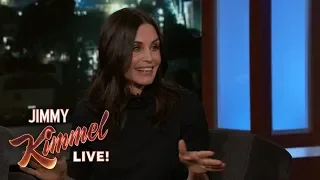 Courteney Cox on Visiting Her 'Partner' Johnny McDaid in England