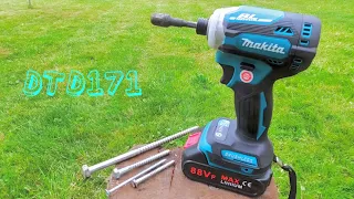 Very high quality copy of Makita DTD171 impact driver review disassembly test.