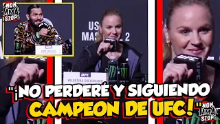 Valentina Shevchenko Speaks Fluent & Perfect Spanish During UFC 261 Press Conference