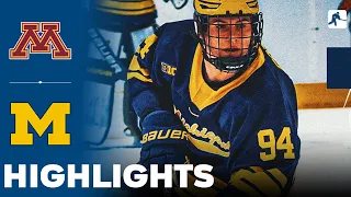 Minnesota vs Michigan | What a Game | NCAA College Hockey | Highlights - March 02, 2024