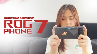 FUTURISTIK DAN CANGGIH ABIS !! UNBOXING & REVIEW ROG PHONE 7 !! Asus ROG Indonesia