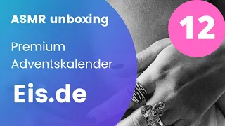 ASMR unboxing Tag 12 Adventskalender Eis.de