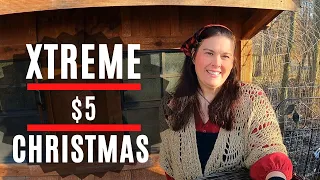 My Extreme $5 Magical Christmas -Homestead Mobile Home Tour