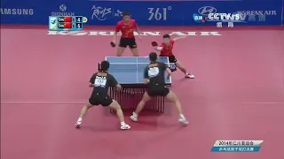 Ma Long/Zhang Jike vs Xu Xin/Fan Zhendong - 2014 Asian Games Table Tennis MDF Highlights