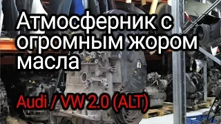 5 клапанов на цилиндр и масложор: что не так с двигателем Audi / VW 2.0 (ALT)?