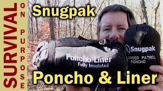 Snugpak Patrol Poncho and Poncho Liner- Outdoor Gift Ideas