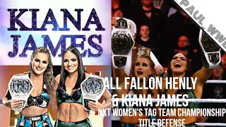 ALL FALLON HENLEY AND KIANA JAMES NXT WOMENS TAG TEAM TITLE DEFENSE 56 DAYS PAUL_WWE 6|4|23