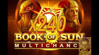 Занос в Book of sun multichance