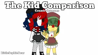The Kid Comparison -Countryhumans- LittleSophieBear
