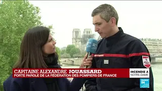 Incendie de Notre-Dame : les pompiers salués en héros