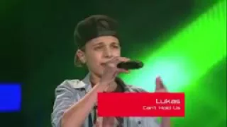 Lukas rieger Macklemore- Can't hold us ( Lukas) I The Voice Kids 2014 I Blind Audition  I SAT.1