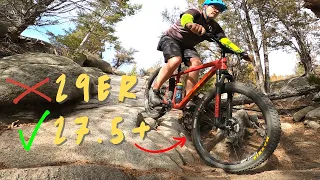 Why I Don't Ride My 29er MTB Anymore | 29er vs 27.5+