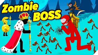 Я КОРОЛЬ ВСЕХ СТИКМЕНОВ.(Boss : The Kai Rider!)НОВЫЕ УРОВНИ - Stick war legacy update