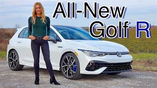 All-New 2022 VW Golf R review // The perfect hot hatch!