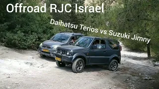 Suzuki Jimny Vs Daihatsu Terios on hard off-road. Terios better???