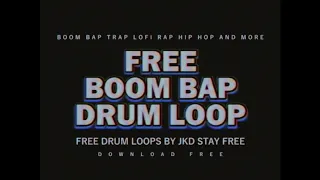 BEST BOOM BAP DRUM LOOP (Free)